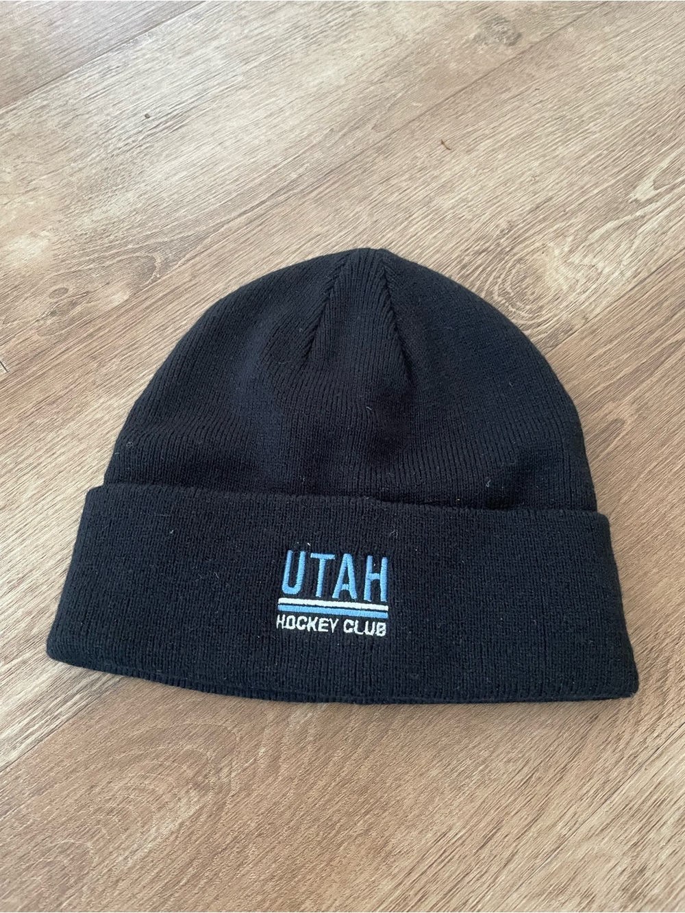 Utah Hockey Club Black Beanie Hat